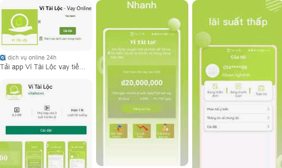 app Ví Tài Lộc